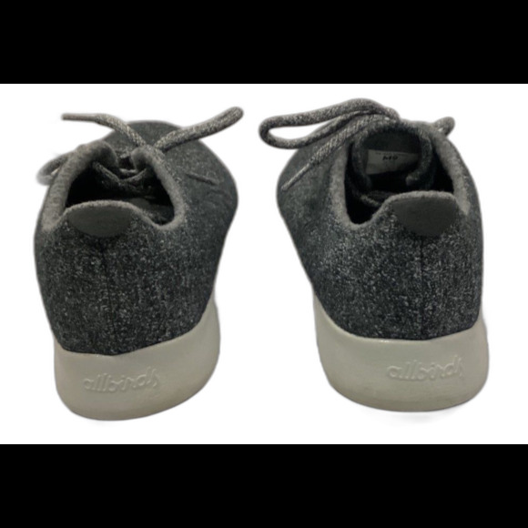 Allbirds Sneakers Men's Size 9M Color Gray Wool Runners Merlin's Wool Comfort - Picture 4 of 6